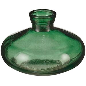 Ваза-бутылка для цветов Альтиволе 7 см зеленая