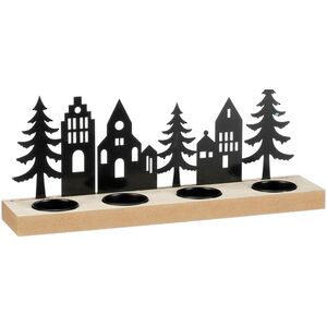 Подсвечник Домики Зальцбурга - Evening Walk 32*13 см