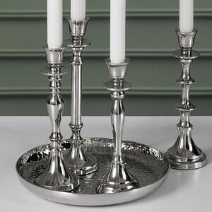 Набор подсвечников-канделябров Бланше на подносе 23 см, 4 шт Boltze фото 4