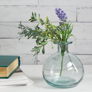 Стеклянная ваза Мона 14 см