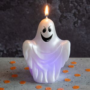 Декоративная свеча-хамелеон Привидение Джаспер 11 см Омский Свечной фото 1