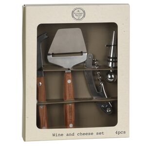 Набор для сыра и вина Wine and Cheese 4 предмета Koopman фото 2