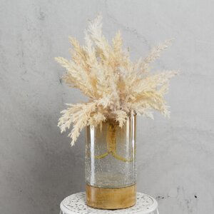 Стеклянная ваза цилиндр Лючия 18 см Kaemingk фото 2