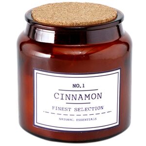 Ароматическая свеча в банке Natural Essentials - Корица 10 см (Boltze, Германия). Артикул: 2004079-2