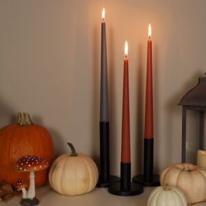 Высокие свечи 30 см Андреа Velvet графитово-серые, 5 шт Candleslight фото 10