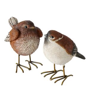 Набор декоративных фигурок Птички - San Adrian 9 см, 2 шт Boltze фото 9
