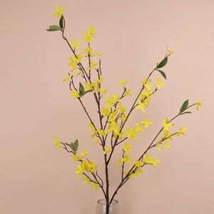 Искусственная ветка Форзиция Анхельм 104 см Boltze фото 1