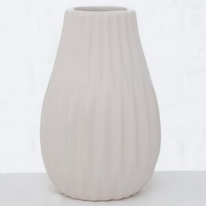 Керамическая ваза Wilma Blanco 13 см (Boltze, Германия). Артикул: 2006796-2