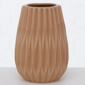 Керамическая ваза Wilma Marone 13 см (Boltze, Германия). Артикул: 2006796-1