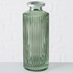 Набор стеклянных ваз Рошель Грин 13 см, 3 шт Boltze фото 4