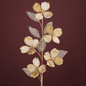 Декоративная ветка Магнолия Геррацци 72 см Winter Deco фото 1