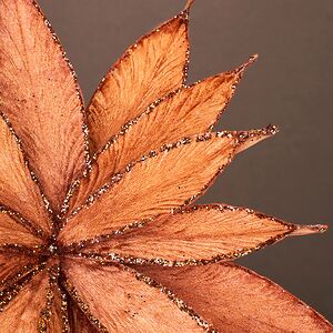 Искусственный цветок Штирия 25 см терракотовый, клипса Winter Deco фото 5