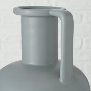 Керамическая ваза кувшин Эфимия 29 см серо-голубой Boltze фото 4