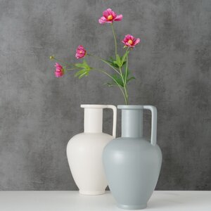 Керамическая ваза кувшин Эфимия 29 см белая Boltze фото 2