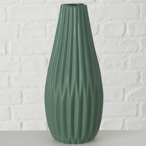 Керамическая ваза Monsanto 24 см зеленая Boltze фото 1
