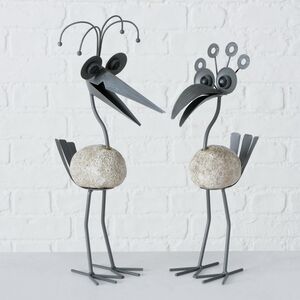 Декоративные фигурки Птички Онни и Бони 35 см, 2 шт (Boltze, Германия). Артикул: 2009385-набор