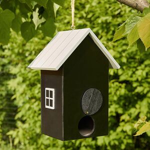 Садовое украшение Скворечник Розалин 22*15 см черный Boltze (Больтце) фото 3