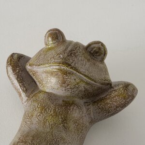 Декоративная фигура Лягушка Штефан с озера Шальзе 40 см Boltze фото 2
