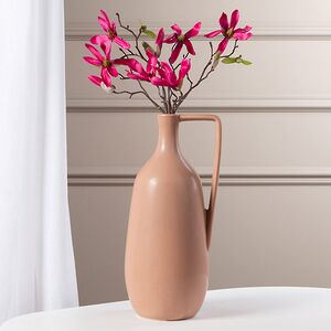 Керамическая ваза Флорино 36 см бежевая Boltze (Больтце) фото 3