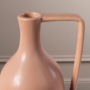 Керамическая ваза Флорино 36 см бежевая Boltze (Больтце) фото 2