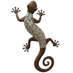 Настенный декор Ящерица Маркола 70 см (Boltze, Германия). Артикул: 2009838-2