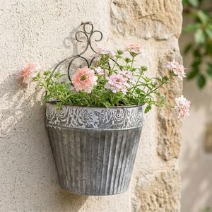 Подвесное кашпо Августа 39 см, металл