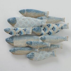 Настенное панно Pesce Azteco 40*33 см (Boltze, Германия). Артикул: 2010847