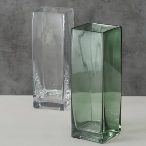 Стеклянная ваза Proteya 25 см прозрачная Boltze фото 3