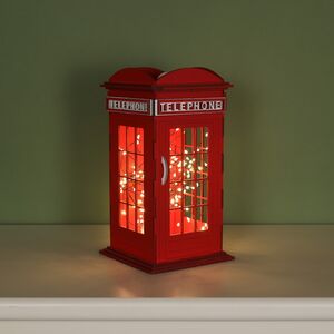 Декоративная фигурка Телефонная Будка - London 24 см Christmas Apple фото 6