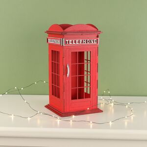 Декоративная фигурка Телефонная Будка - London 24 см Christmas Apple фото 2