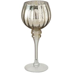 Набор стеклянных подсвечников - бокалов Mulhouse 30 см шампань, 2 шт Boltze (Больтце) фото 5