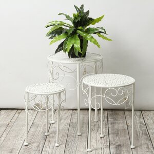 Комплект столиков для цветов Flores 3 шт