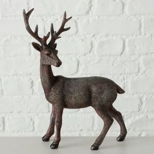 Декоративная фигурка Олень Брюст 23 см (Boltze, Германия). Артикул: 2014518-2