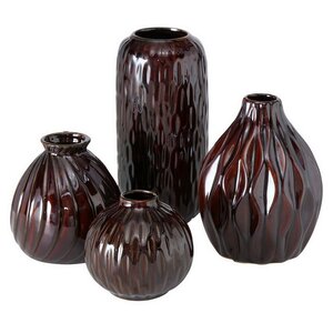 Набор фарфоровых ваз Masconni Dark 10-19 см, 4 шт Boltze фото 3