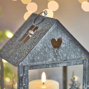 Набор подсвечников-домиков Олени в Лесу 16-27 см серый, 2 шт Boltze (Больтце) фото 8