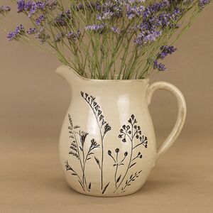 Ваза-кувшин для цветов Ботаника: Цветы 20 см Boltze фото 4