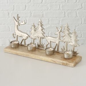 Декоративный подсвечник Ирмелль 41 см (Boltze, Германия). Артикул: 2015419