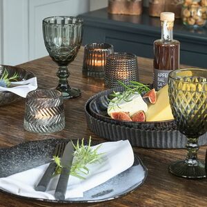 Бокал для вина Монруж 17 см серый, стекло Boltze фото 7