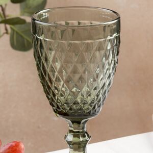 Бокал для вина Шатель 17 см серый, стекло Boltze фото 2