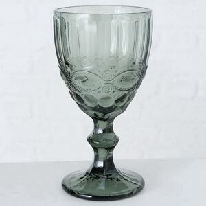 Бокал для вина Монруж 17 см серый, стекло Boltze фото 6