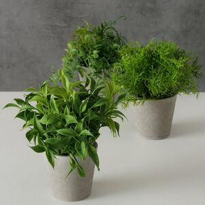 Искусственное растение в горшке Фельчендо 17 см Boltze фото 4