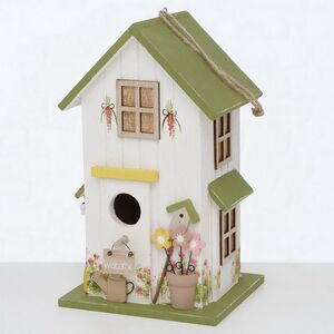 Садовое украшение Скворечник Village 25*15 см желтый