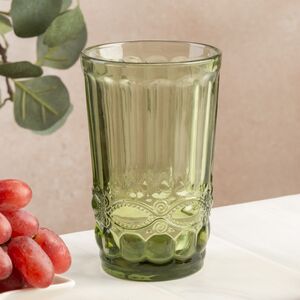 Стакан для воды Монруж 300 мл зеленый, стекло Boltze (Больтце) фото 2