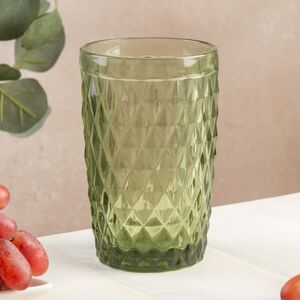 Стакан для воды Шатель 300 мл зеленый, стекло Boltze фото 2