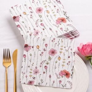 Бумажные салфетки Konstanca: La Fleur 17*17 см, 20 шт (Boltze, Германия). Артикул: 2018169-3