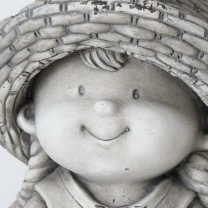 Набор садовых фигур Энни и Гектор - Floreale Pentolle 42 см, 2 шт Boltze фото 9