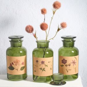 Набор стеклянных бутылок Сантадерро 22 см, 3 шт