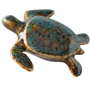 Декоративная фигурка Черепашка Шелли 8 см зеленая (Boltze, Германия). Артикул: 2021003-2