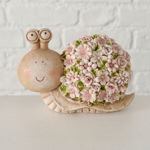 Декоративная фигурка Улитка Джина из Цветочной долины Роузэ 14 см (Boltze, Германия). Артикул: 2021009-1