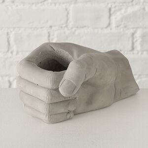 Декоративный подсвечник Mano de Hermes 17 см (Boltze, Германия). Артикул: 2021312-1